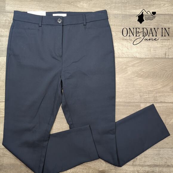 Loft The Sutton Skinny Pants Size 10 - Picture 1 of 6